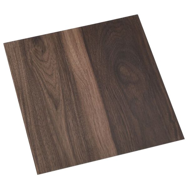 vidaXL Self-adhesive Flooring Planks 55 pcs PVC 5.11 m² Dark Brown