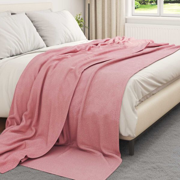vidaXL Throw Blankets 6 pcs Pink 240 x 220 cm Fleece