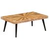 vidaXL Coffee Table Solid Mango Wood 90x55x36 cm