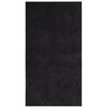 vidaXL Rug HUARTE Short Pile Soft and Washable Black 60x110 cm
