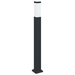 vidaXL Bollard Light 80 cm Black IP44