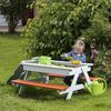 TRIGANO Kids Play Picnic Table Picsand 100x97x57 cm J-JOU054