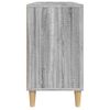 vidaXL Sink Cabinet Grey Sonoma 80x33x60 cm Engineered Wood