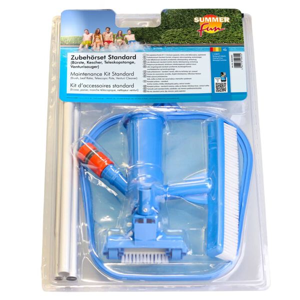 Summer Fun Pool Vacuum Cleaner Set
