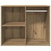 vidaXL Dressing Cabinet Artisan oak 80x40x65 cm Engineered Wood