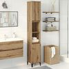 vidaXL Bathroom Cabinet Artisan Oak 30x30x190 cm Engineered Wood