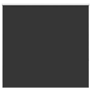 vidaXL Roller Blind Blackout Black 160x130 cm Fabric Width 156.6 cm Polyester