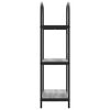 vidaXL Bookshelf Grey Sonoma 60 x 30 x 109 cm Engineered wood