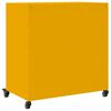 vidaXL Sideboard Mustard Yellow 68x39x72 cm Steel