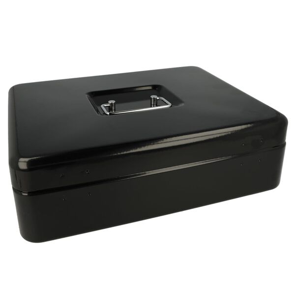 WESTCOTT Cash Box 301x242x91 mm Black
