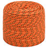vidaXL Multipurpose Utility Rope 10 mm 50 m Orange PP 645 kg Max Load