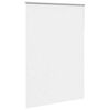 vidaXL Roller Blind Blackout White 145x210 cm Fabric Width 141.6 cm Polyester