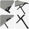 vidaXL Folding Camping Bed Folding Grey 210 x 80 x 46 cm Oxford fabric