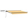 vidaXL Electric Retractable Awning Sand 4 x 3.5 m