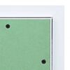 vidaXL Access Panel White 20 x 20 cm Aluminium and Plasterboard