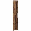 vidaXL Bathroom Cabinet Set TULUM Old Wood 37 x 31.5 x 203 cm