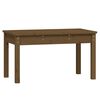 vidaXL Garden Bench Honey Brown 80x44x45 cm Solid Wood Pine