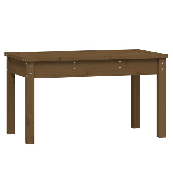 vidaXL Garden Bench Honey Brown 80x44x45 cm Solid Wood Pine