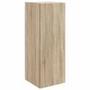 vidaXL Wall-Mounted Cabinet Sonoma Oak 33 x 34.5 x 90 cm