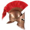 vidaXL Greek Warrior Helmet Antique Replica LARP Copper Steel
