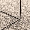 vidaXL Rug ZIZUR Cream 80x200 cm Jute Look Indoor and Outdoor