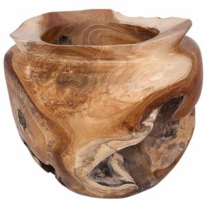 vidaXL Fruit Bowl JEPARA Teak Brown &Oslash; 35 cm Solid Teak Wood