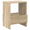 vidaXL Magazine Rack Sonoma Oak 35 x 30 x 45 cm