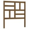 vidaXL Bed Headboard Honey Brown 106x4x104 cm Solid Wood Pine