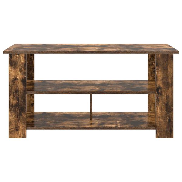 vidaXL TV stand Smoked Oak 100 x 40 x 50 cm