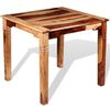 vidaXL Dining Table Solid Acacia Wood 82x80x76 cm
