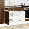 vidaXL Kitchen Base Cabinet&nbsp;Porto Brown Oak Engineered Wood