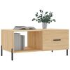 vidaXL Coffee Table Sonoma Oak 90x50x40 cm Engineered Wood