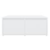 vidaXL Coffee Table White 80x80x31 cm Engineered Wood