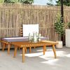 vidaXL Garden Coffee Table 90x55x35 cm Solid Acacia Wood