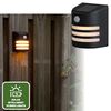 Luxform Intelligent Solar LED Garden Light Hybrid Wisconsin PIR with Motion Sensor&nbsp; Black