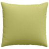 vidaXL Sofa Pillows 2 pcs Light Green 45 x 45 cm Fabric