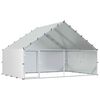 vidaXL Chicken Coop with Roof Silver 300 x 200 x 190 cm