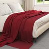 vidaXL Throw Blankets 24 pcs Bordeaux Red 270 x 240 cm Fleece