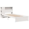 vidaXL Bookcase Bed without Mattress White 90x200cm Solid Wood Pine