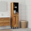 vidaXL Bathroom Sink Cabinet Solid Acacia Wood 38 x 33 x 160 cm