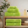 vidaXL Guest Towel SOLUND Green Cotton