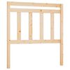 vidaXL Bed Headboard 106x4x100 cm Solid Wood Pine
