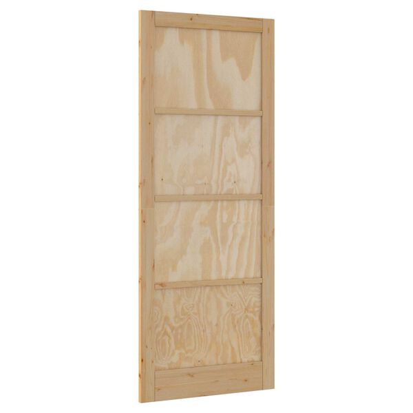 vidaXL Interior Door ORKDAL Brown 83 x 232 cm Plywood