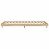 vidaXL Bed Frame without Mattress Sonoma Oak 90x200 cm Engineered Wood