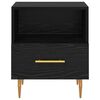 vidaXL Bedside Table 2 pcs Black 40 x 35 x 47.5 cm Engineered Wood