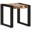 vidaXL Coffee Table Multicolour 40 x 40 x 38 cm Solid Reclaim Wood
