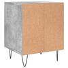 vidaXL Bedside Cabinets 2 pcs Concrete Grey 40x35x50 cm Engineered Wood