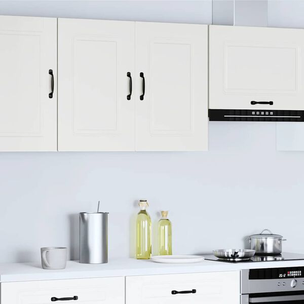 vidaXL Kitchen Wall Cabinet Kalmar White Engineered Wood