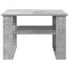 vidaXL Coffee Table Concrete Grey 64 x 54 x 44 cm Engineered Wood