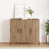 vidaXL Sideboard Artisan Oak 90 x 34 x 80 cm Engineered Wood